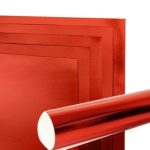 CARTULINA METALICA ROJA ECG 50X65 230 G