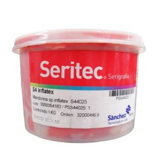 MANDARINA INFLATEX PUFF TINTA 1 K S4 4025. PARA TELAS O TEXTILES PARA DAR IMPRESION REALZADA CON ASPECTO INFLADO Y TERMINADO AHULADO.