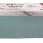 MANTILLA PARA PRENSA 280X470 CON 4 PERFORACIONES, DE PUNTO, 3 CAPAS