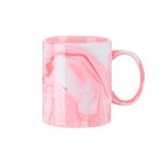 TAZA MARMOLEADA ROSA 11 OZ PARA SUBLIMAR