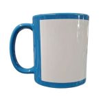 TAZA AZUL CON VENTANA 11 OZ