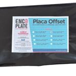 PLACA POLIESTER DOBLE CARA MEDIDA 219 X 381 CON 25 HOJAS SIN PERFORAR 8 5/8 X 15" MARCA ENCO PLATE