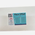 PLACA POLIESTER DOBLE CARA MEDIDA 25.4X38.1 CMS CON 100 HOJAS (10 x 15") SIN PERFORAR	MARCA	ENCO PLATE