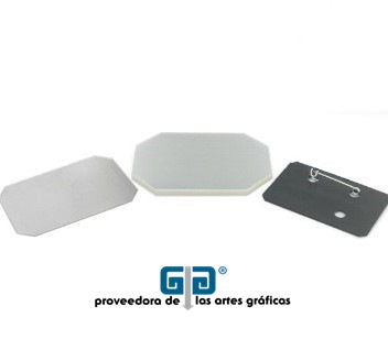 BOTON PUBLICITARIO RECTANGULAR 2" X 3"