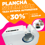 PLANCHA PARA SUBLIMACION AUTOMATICA PARA 1 TAZA, TARRO, BOTELLA