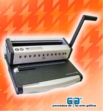 ENGARGOLADORA TB WIRE 6 PARA ARILLO METALICO Y ESPIRAL 3:1