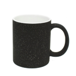 TAZA MAGICA GLITTER NEGRA 11 OZ PARA SUBLIMAR 325 ML SUBLIMACION ENCOGRAPHICS