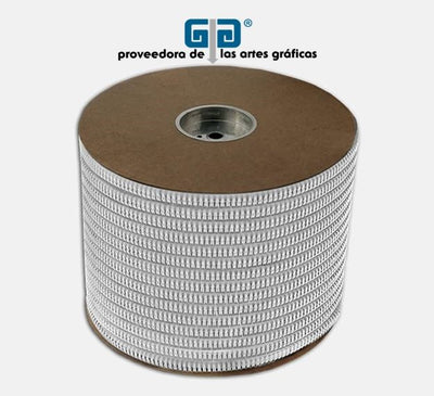 BOBINA ARILLO METALICO DOBLE 7/8" BLANCO articulo sobre pedido