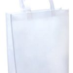 BOLSA BLANCA PARA SUBLIMAR CON FUELLE 40 X 30 X 15 CM DE FUELLE
