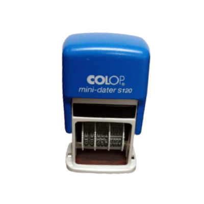 FECHADOR COLOP	PRINTER S 120 MEDIDA  3 MM TINTA NEGRO	AUTOENTINTABLE