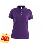 PLAYERA POLO 50% POLIESTER, 50% ALGODON/PREM 230GR HOMBRE MORADA TALLA M YTISPA  TALLA M  SIN PERSONALIZAR