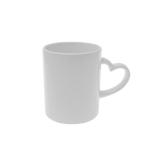 TAZA BLANCA ASA CORAZON 11OZ UNA PIEZA PARA SUBLIMAR 325 ML SUBLIMACION ENCOGRAPHICS