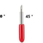 NAVAJAS PARA PLOTTER DE CORTE  juego de 3 piezas de  30 °  45 °  60 °