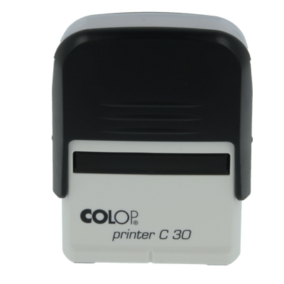SELLO COLOP	C 30	 MEDIDA 18 X 47 MM TINTA	NEGRO	AUTOENTINTABLE