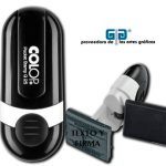 SELLO COLOP POCKET STAMP Q 25	DE BOLSILLO	MEDIDA 25 X 25 MM  TINTA	NEGRO	AUTOENTINTABLE