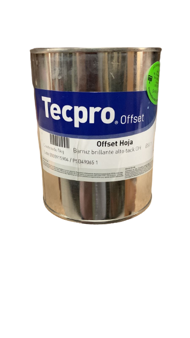 BARNIZ BRILLANTE ALTO TACK SOBRE IMPRESIÓN	CLAVE	BSI 1 CONTENIDO 1 KG	MARCA	TECPRO SANCHEZ	PRODUCCION EN MEXICO